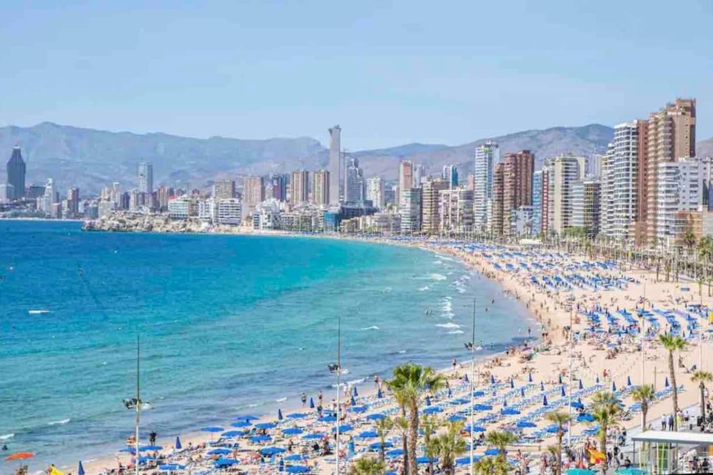 Apartmán Piso 21 Unico A Pie De Playa En Esquina Benidorm Exteriér fotografie